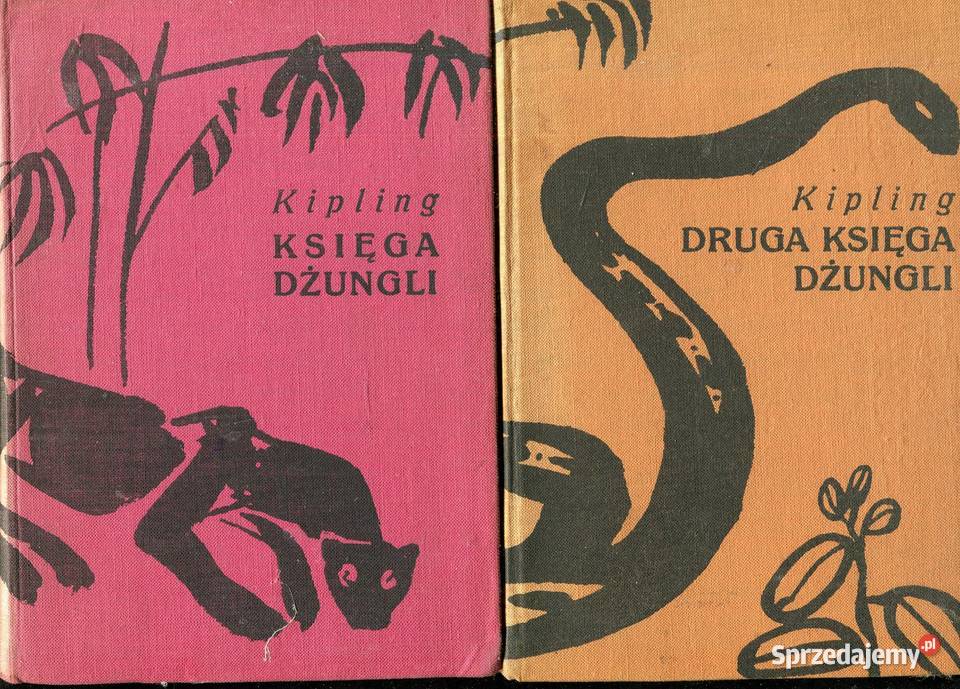 Księga dżungli Druga księga dżunglii Rudyard Szczecin