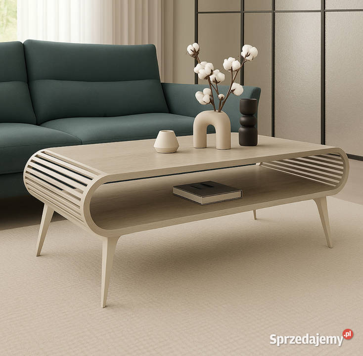 Prostokątny stolik kawowy Aristo różne kolory Dom i Ogród Tarchały Małe sprzedam