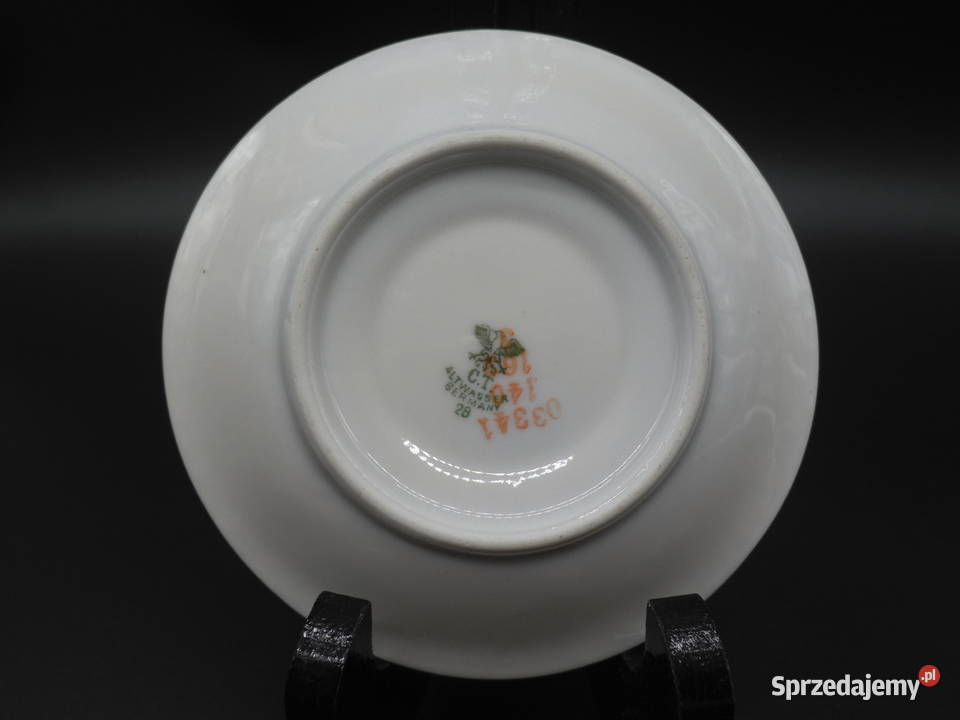 Porcelanowy talerzykpodstawek Carl Tielsch Raszków sprzedam