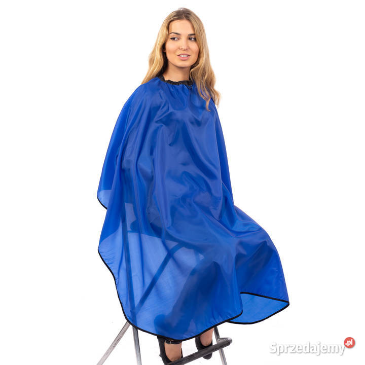 Peleryna Fryzjerska do strzyżenia fartuch czarna Katowice