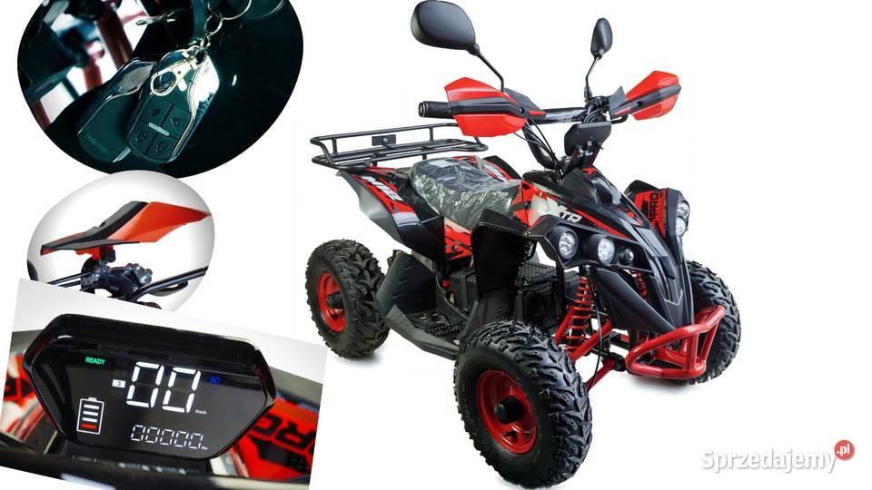 Mini Quad ATV ELEKTRYCZNY 1200W 48V XTR EM126 dolnośląskie Ząbkowice Śląskie