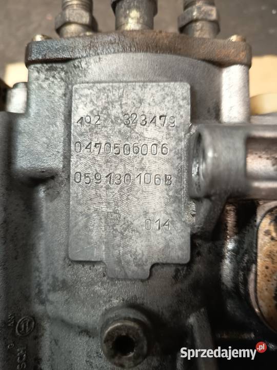bosch pompa wtryskowa audi 25 tdi 0 470 506 006 Grodziec