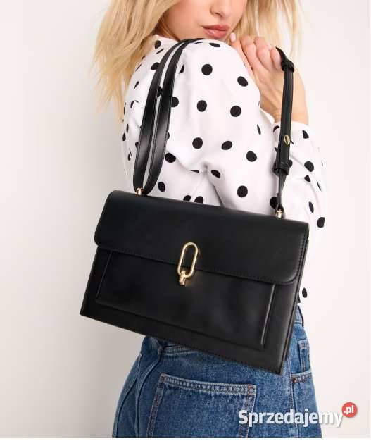 czarna torebka torba sinsay kopertowka Toruń sprzedam