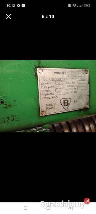 Prasa Worfama szeroki podbieracz oryginał Gostyń