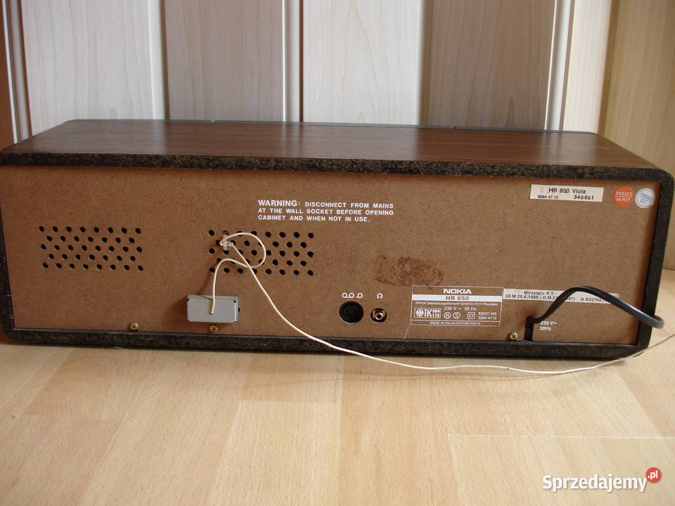 Radio NOKIA VIOLA850 Radioodtwarzacze lubuskie Zielona Góra sprzedam