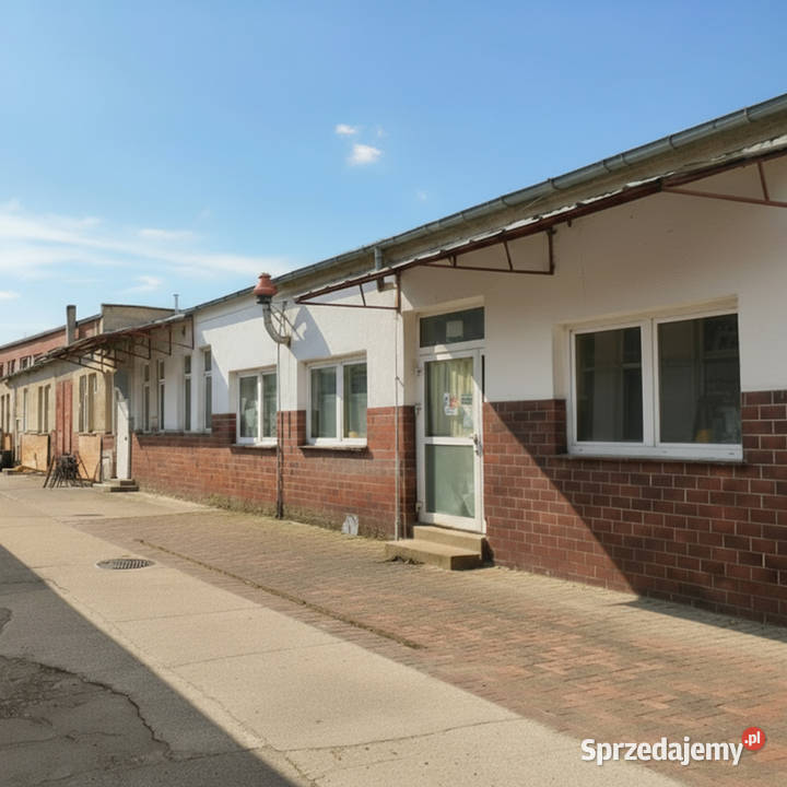 Hala przemysłowa 626 m Gubin sprzedaż bez