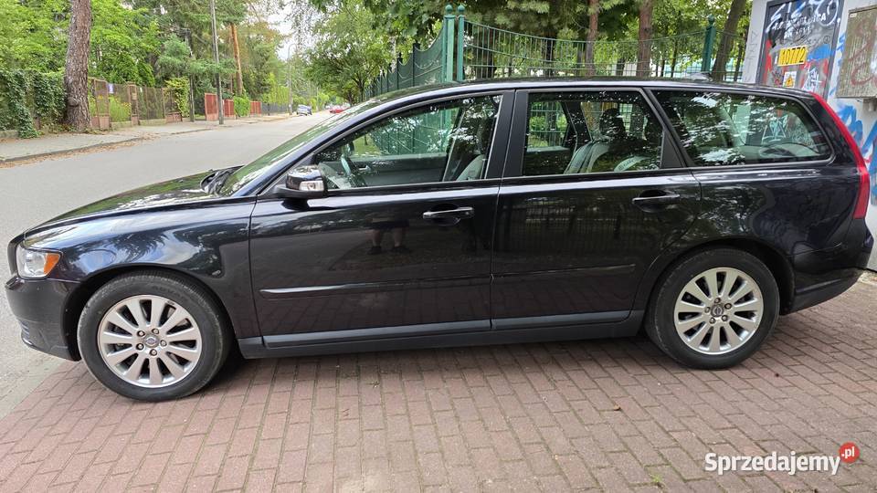 Volvo V50 20d automat salon 144 przebiegu lakier metallic Warszawa