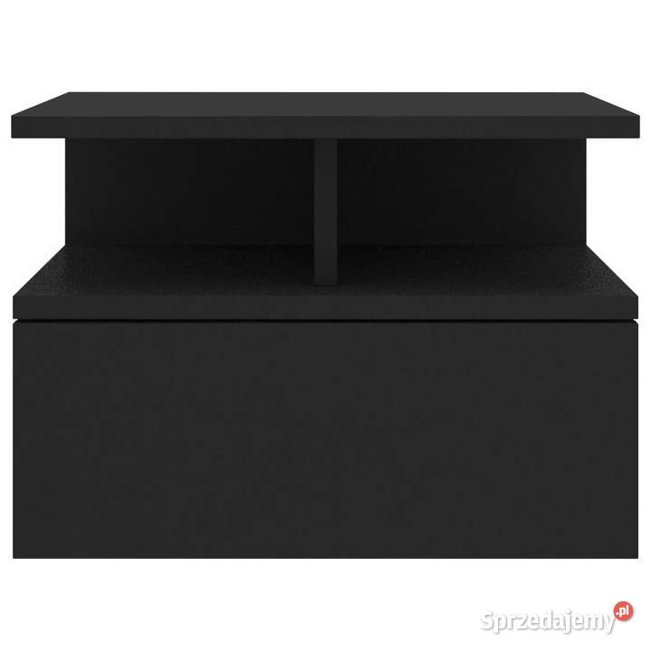 Wiszące szafki nocne 2 czarne 40x31x27 WM800408 sprzedam