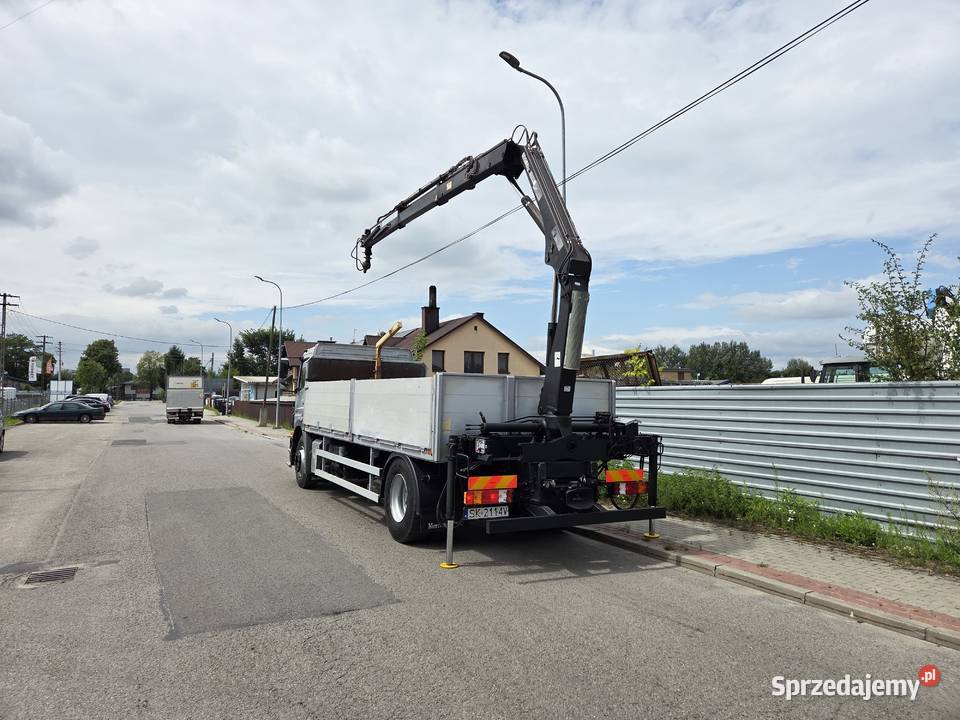 Mercedes AXOR 1826L HDS HIAB 099 Poduszki Klima podkarpackie Łańcut