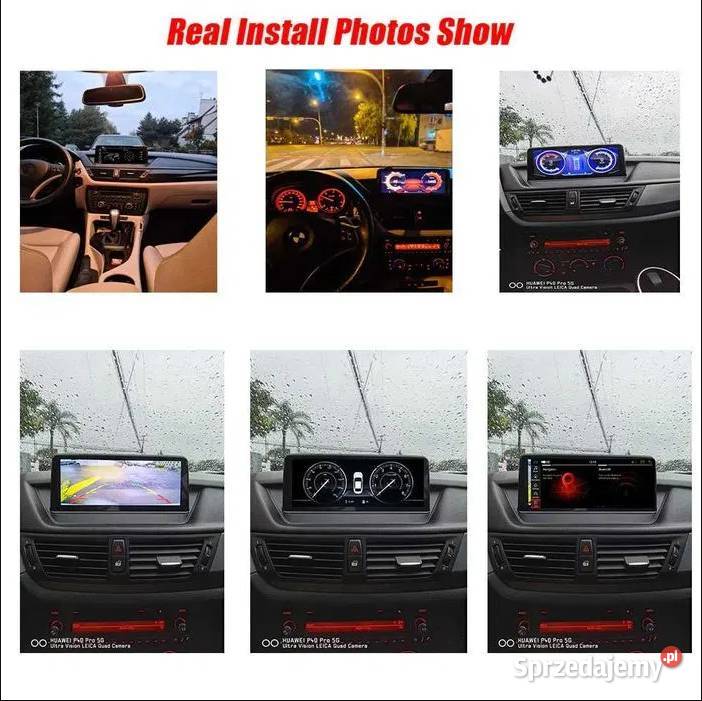 Radio Android BMW X1 E84 0915r gps wifi śląskie Ożarowice
