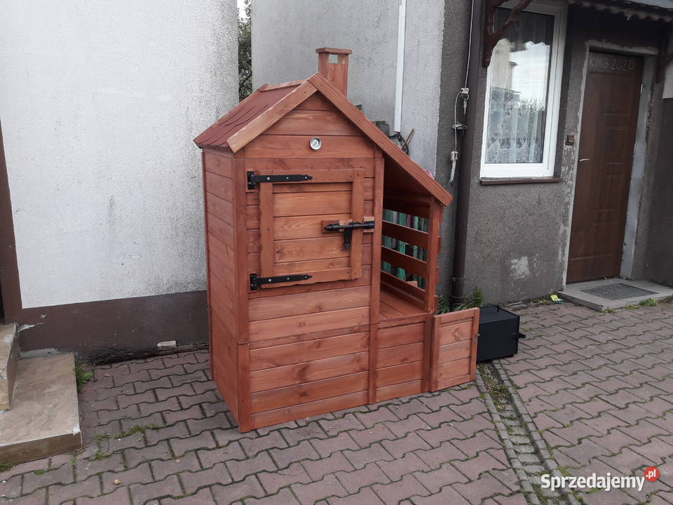 Wedzarnia drewniana wedzarki ogrodowe Wąchock