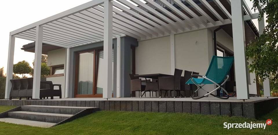 Zadaszenia drewniane pergole wiaty Architektura ogrodowa Grodzisk Mazowiecki