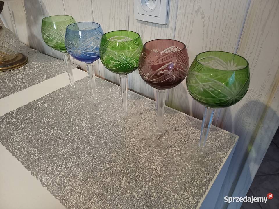 Kieliszki Kryształowe Huta Irena Oryginał