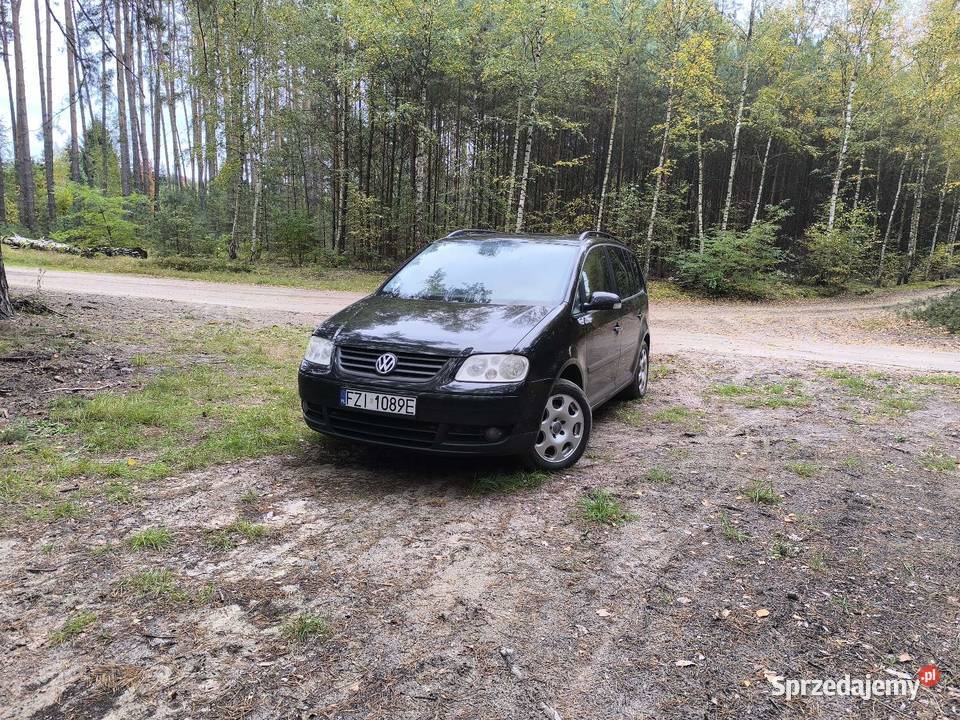Vw Touran 19 TDI 2006r najlepszy silnik wygodne lubuskie Trzebiechów