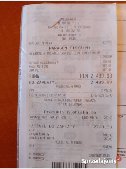 Sprzedam hulajnogę predator ES thunder Hulajnogi elektryczne Łodygowice