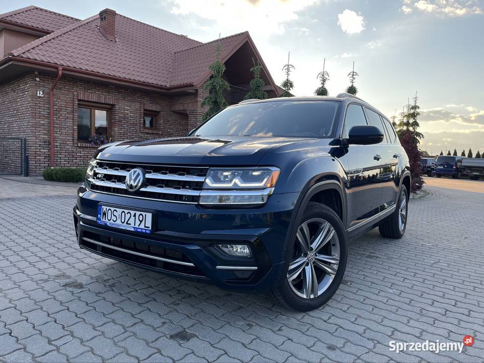 Volkswagen Atlas 36 4motion Rline Rok produkcji 2017 mazowieckie Myszyniec Stary sprzedam
