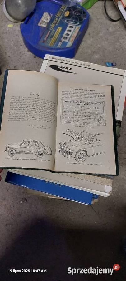 Instrukcja obsługi FSO Warszawa 223 sprzedam