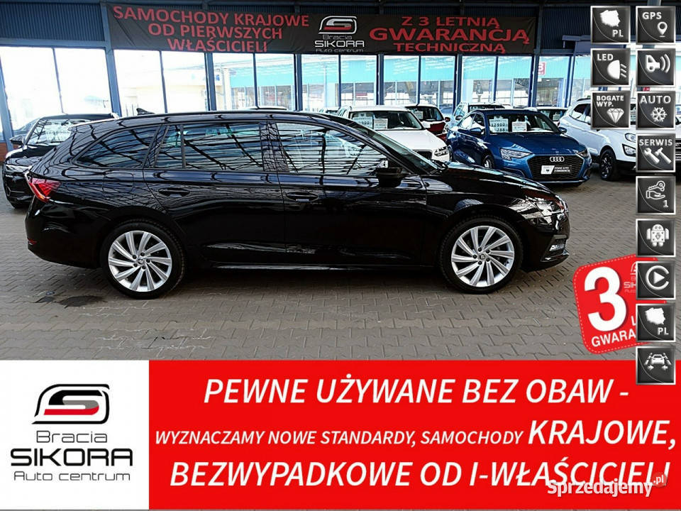 koda Octavia VIRTUAL COCPITLedPodgrzeP SZYBAACC Rok produkcji 2020 Mysłowice