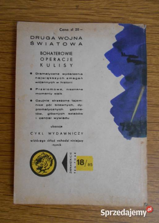 Żółty Tygrys W mroku kontynentem 1885 Parczew