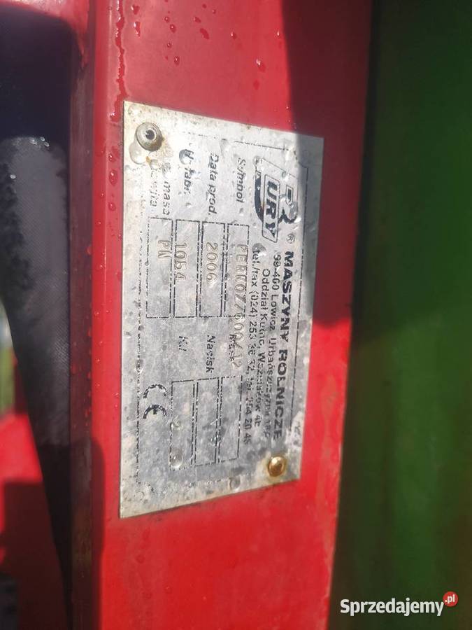 Opryskiwacz BURY 600 L 12m Hydralika podnoszenia nieuszkodzony małopolskie Tarnów