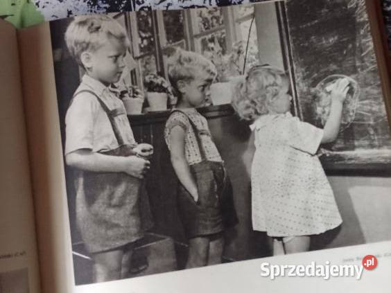 Cztery pory roku 1955r albumfoto ilustrowany Łódź