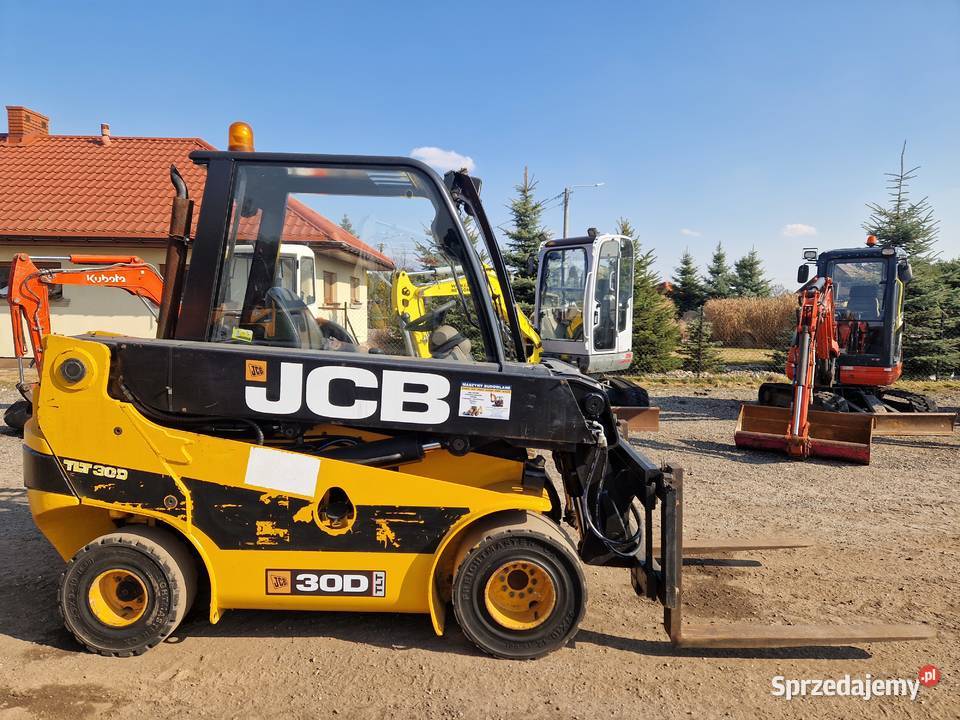 Wózek widłowy JCB TLT 30D 2002r teleskopowy 3 Wózki widłowe Ryżki