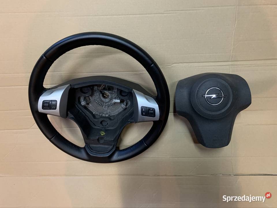 13296532 kierownica airbag skóra Opel Corsa d Szczecin