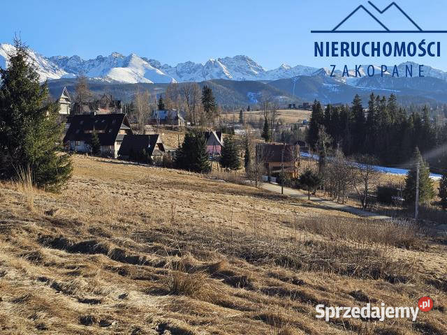 Grunt 694m2 Zakopane sprzedam