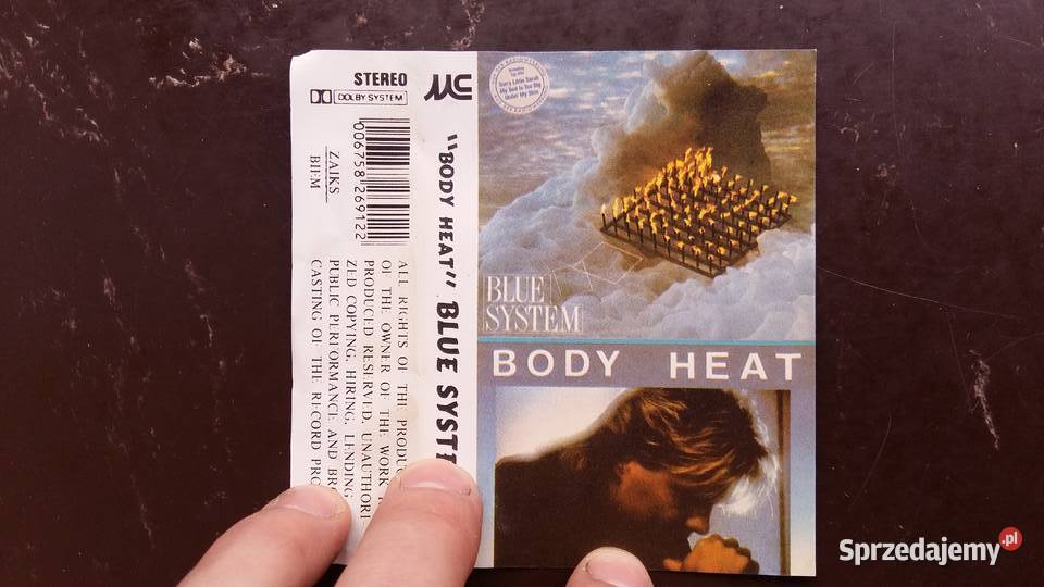 Kaseta magnetofonowa Blue System Body heat Wyd podlaskie Siemiatycze
