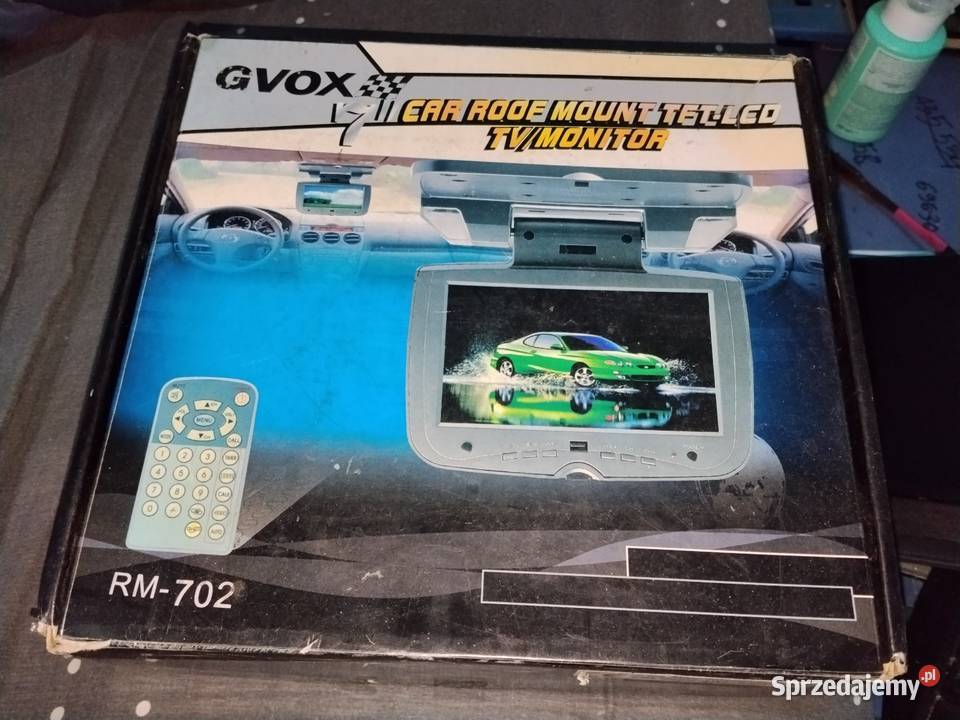 Sprzedam telewizor LCD do auta brakuje kabli śląskie Sosnowiec