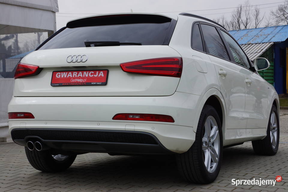 Audi Q3 20 TDI VR 177 4x4 SLine Navi Połskóra Nowy Sącz