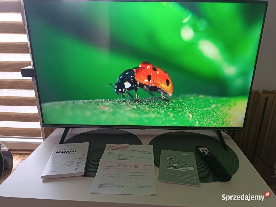 TV gwarancja 31032027 LED 4K HISENSE 43A6N 43 4K 43cale Telewizory Libiąż
