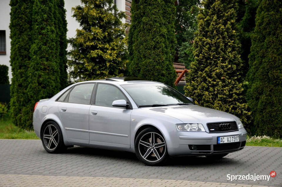 Audi A4 24i V61702xSLineSkóryFotele gniazdo USB Ostrów Mazowiecka
