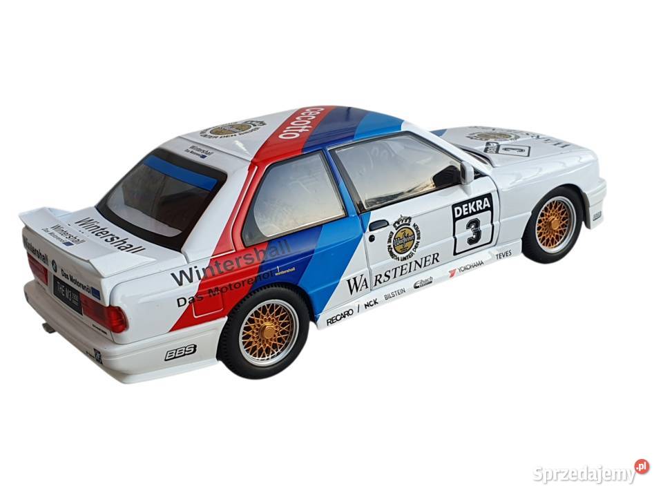 Model samochodu BMW E30 M3 skala 124 wersja 1988 Cieszyn