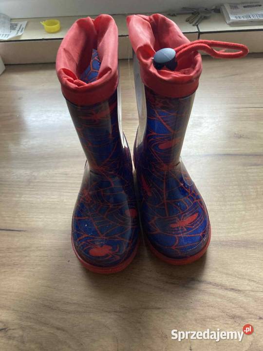 Buty przeciwdeszczowe Spiderman Wodoodporne buty chłopiec Kraków