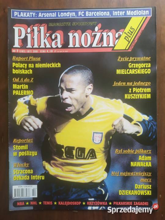Piłka Nożna Plus 16 2001 Łódź