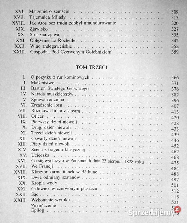 Trzej muszkieterowie Aleksander Dumas Pozostałe Chełm