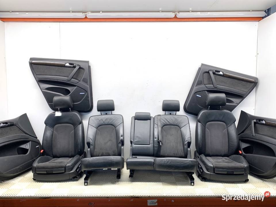FOTELE KANAPA BOCZKI KOMPLET AUDI Q7 4L SUV 0616 osobowe