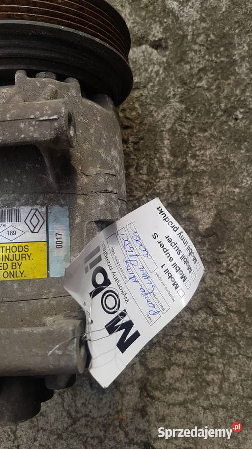 sprężarka kompresor klimatyzacji renault nissan zachodniopomorskie Szczecin sprzedam
