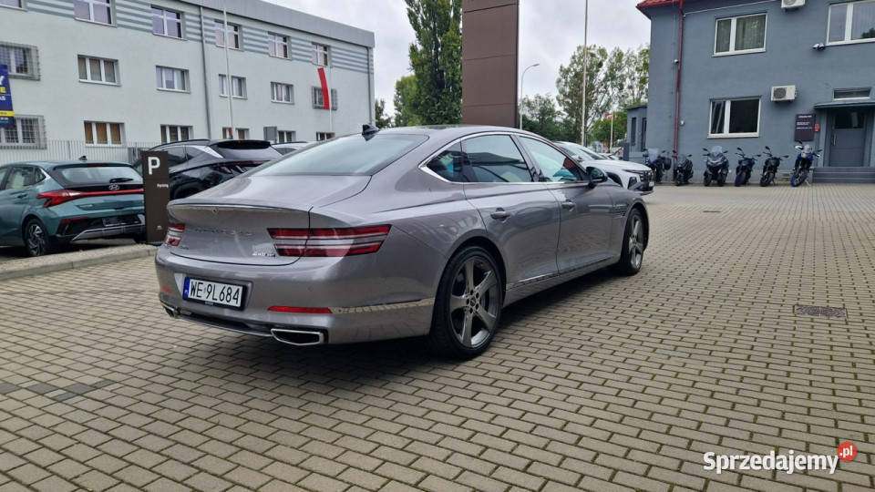 Genesis G80 25T 303 AWD LUXURY VAT23 Pierwszy kurtyny powietrzne Piotrków Trybunalski