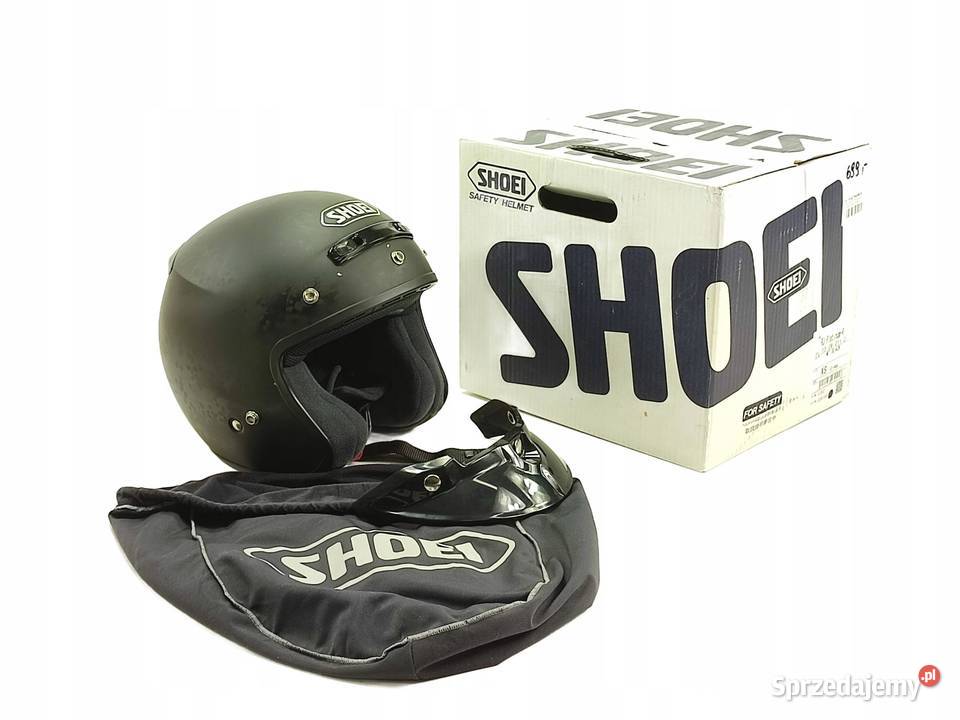 KASK SHOEI ROZMIAR XS RJ PLATINUMR BLACK MAT Części samochodowe