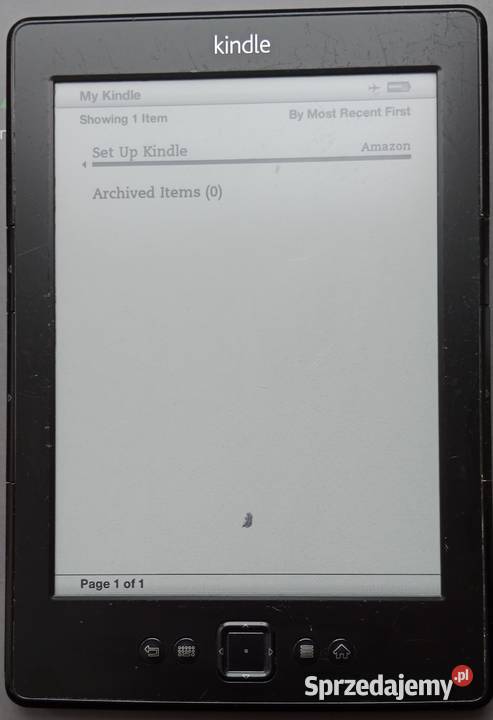 Amazon Kindle 4 Czarny Pozostałe Łazy
