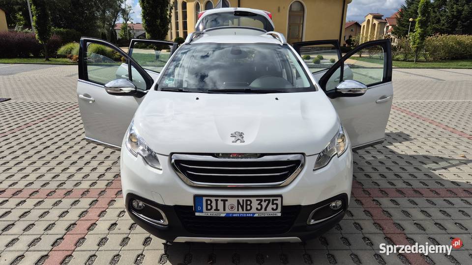 PEUGEOT 2008 12 131 OPŁATACH bogata wersja biały Rzeszów sprzedam