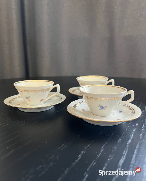 Serwis porcelanowy Elżbieta Fabryka Porcelany Warszawa