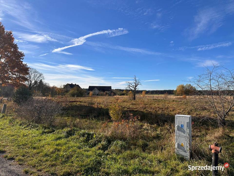 Działka budowlana drodze asfaltowej 38zł/m2 lubuskie Chudzowice