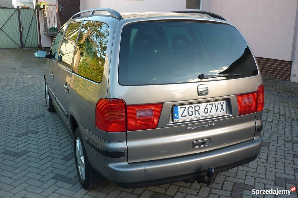 Seat Alhambra 2007 20 TDi 7 osobowy podgrzewane fotele Daleszewo