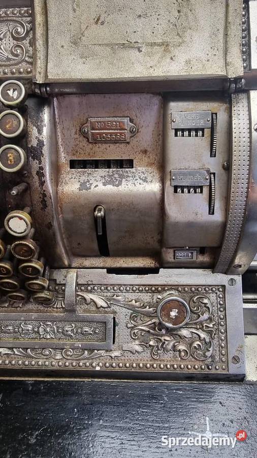 Kasa fiskalna antyk american cash register Antyki Grodków