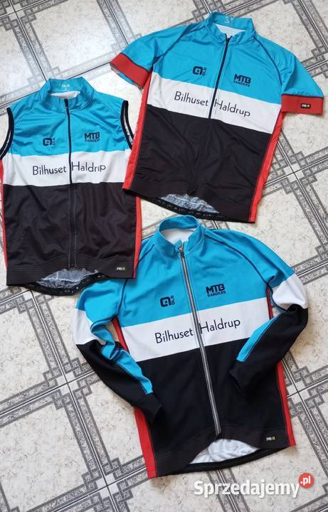 Ale Italia komplet rowerowy męski bluza koszulka Sędziszów Małopolski