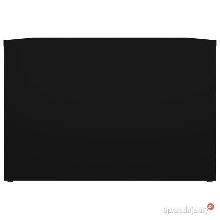 Szafka nocna czarna 57x55x36 materiał Nocne Warszawa