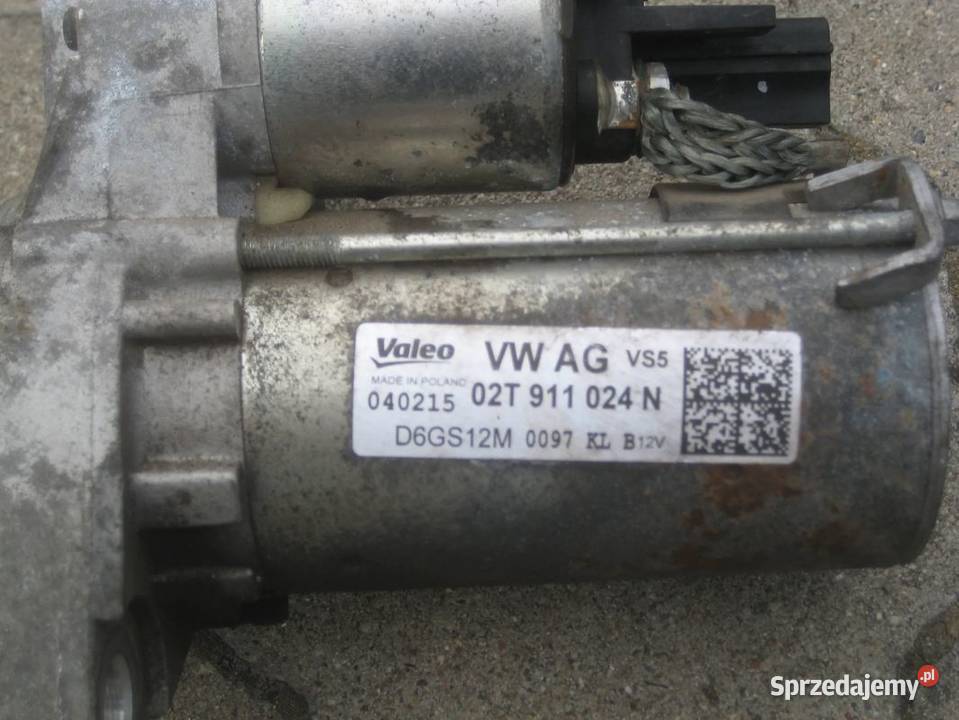 vw polo skoda fabia roomster 12 tsi rozrusznik osobowe Pozostałe wielkopolskie Rakoniewice